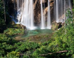 See Wasserfall Wald Land der fallenden Seen