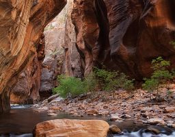 Fluss Schlucht Canyon Sandstein Fels