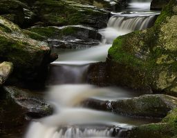 Wasserfall Kaskade Bach Fluss