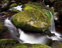 Steinklamm Bach Fluss Bayrischer Wald