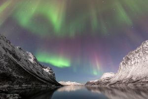 Polarlicht Nordlicht Himmel Wasser