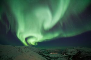 Polarlicht Nordlicht Himmel Lyfjord