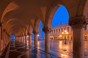 Säule Durchgang Palast