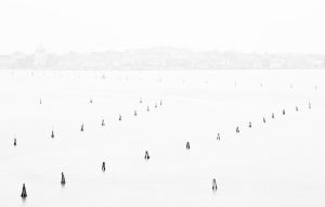 Lagune Wasser Kanal Fahrstraße