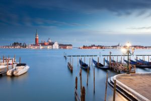 Lagune Gondel Wasser