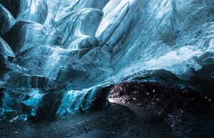 Gletscher Eis Höhle