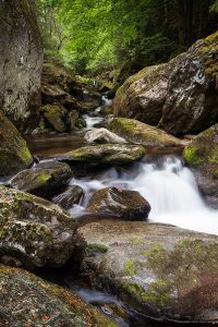 Steinklamm Bach Fluss Bayrischer wald