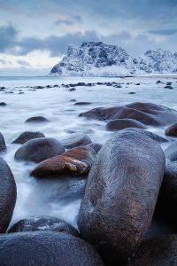 Steine Meer Strand Brandung